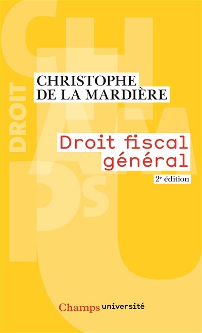 Couverture_Droit fiscal général