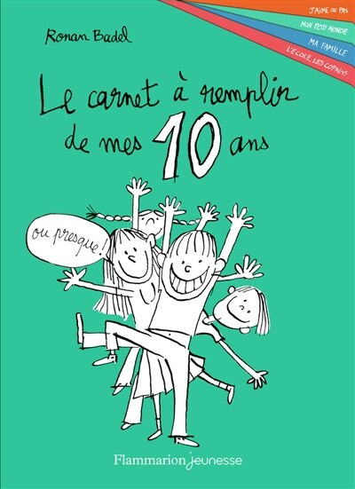 Couverture_Le carnet à remplir de mes 10 ans