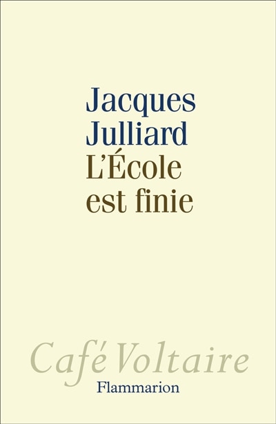 Front cover_L'école est finie