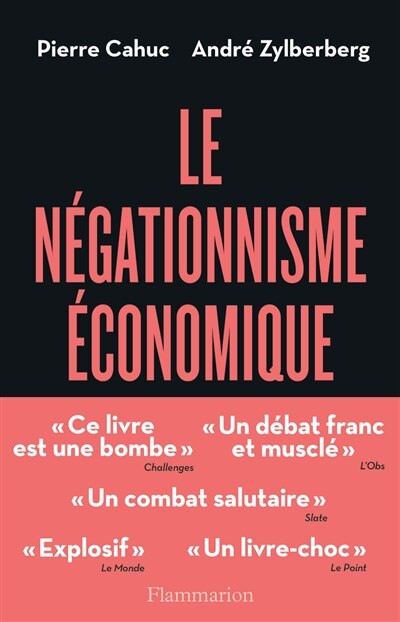 Front cover_Le négationnisme économique : et comment s'en débarrasser