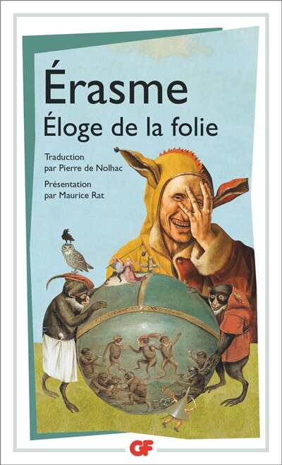Front cover_Eloge de la folie ; Lettre d'Erasme à Dorpius