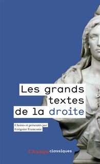 Front cover_Les grands textes de la droite, 1789-2017