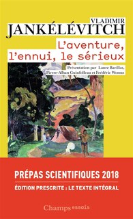Couverture_L'aventure, l'ennui, le sérieux