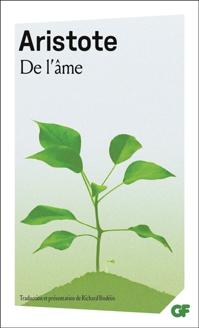 Front cover_De l'&acirc;me