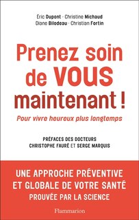 Front cover_Prenez soin de vous maintenant !