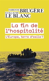 Front cover_La fin de l'hospitalité