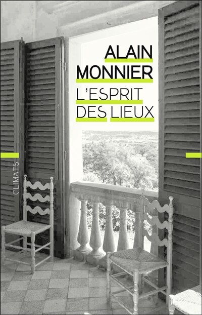Front cover_L' esprit des lieux