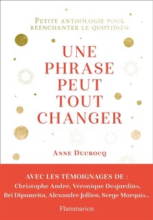 Front cover_Une phrase peut tout changer