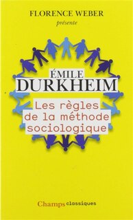 Couverture_Les règles de la méthode sociologique