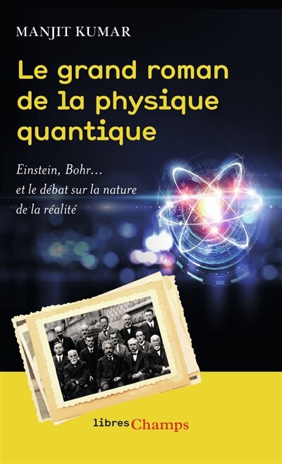 Front cover_Le grand roman de la physique quantique