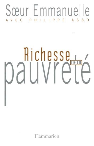 Front cover_Richesse de la pauvreté