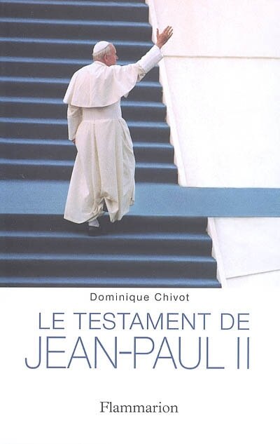 Front cover_Le testament de Jean-Paul II