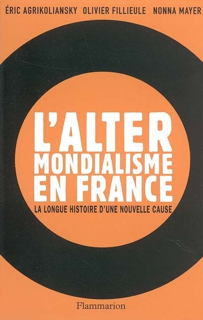 Front cover_L'altermondialisme en France : la longue histoire d'une nouvelle cause