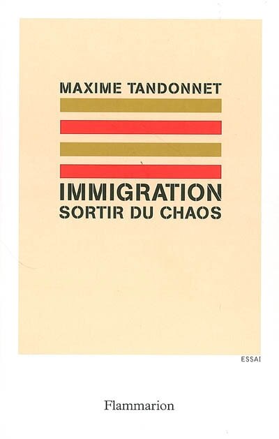 Front cover_Immigration : sortir du chaos