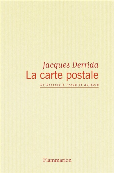Front cover_La carte postale : de Socrate à Freud et au-delà