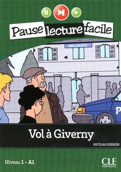 Couverture_Vol à Giverny : niveau 1-A1