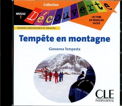 Couverture_NIV.1 TEMPETE EN MONTAGNE CD AUDIO