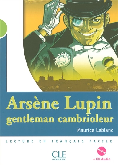 Front cover_Arsène Lupin, gentleman cambrioleur : + CD audio