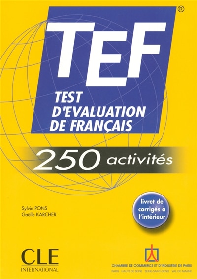 Front cover_TEF : test d'évaluation de français : 250 activités