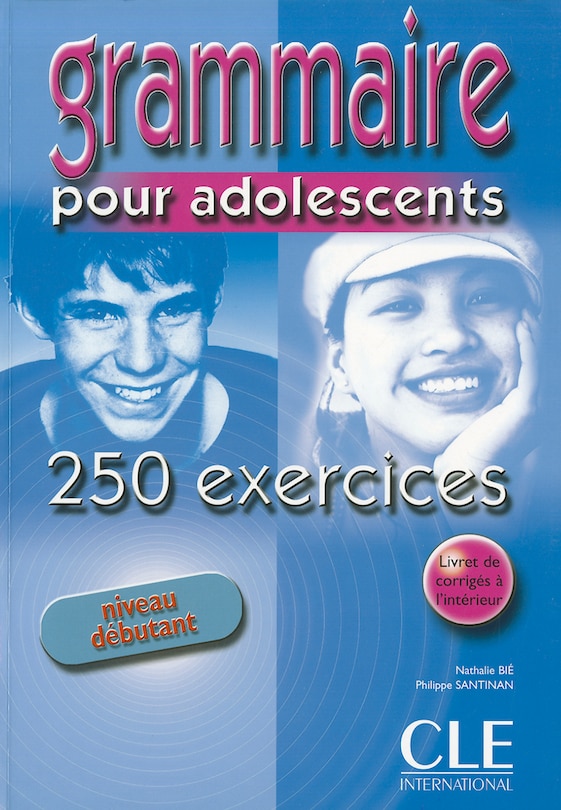 Front cover_Grammaire pour adolescents, niveau débutant