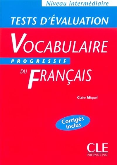 Front cover_Vocabulaire progressif du français