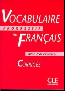 Couverture_Vocabulaire progressif du français avec 250 exercices