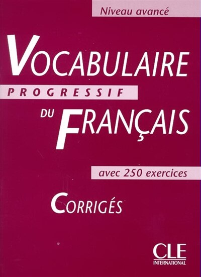 Couverture_Vocabulaire progressif du français