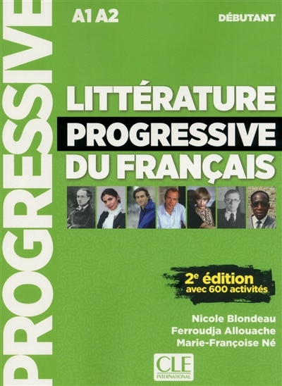 Front cover_Littérature progressive du français : A1-A2, débutant : avec 600 activités