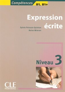 Front cover_Expression Ecrite Niv.3 -B1,B1+