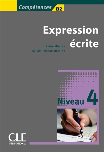 Couverture_Expression écrite, niveau 4, B2