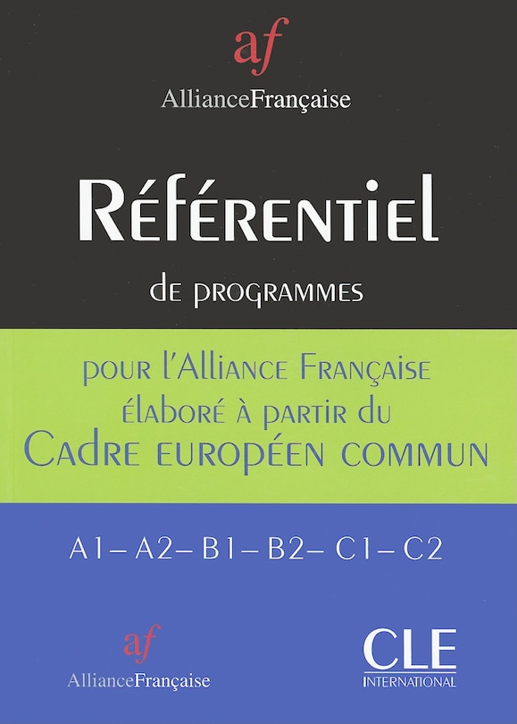 Front cover_Référentiel pour le cadre européen commun : A1-A2, B1-B2, C1-C2