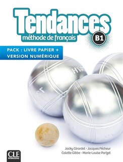 Couverture_Tendances, méthode de français, B1 : pack livre papier + version numérique