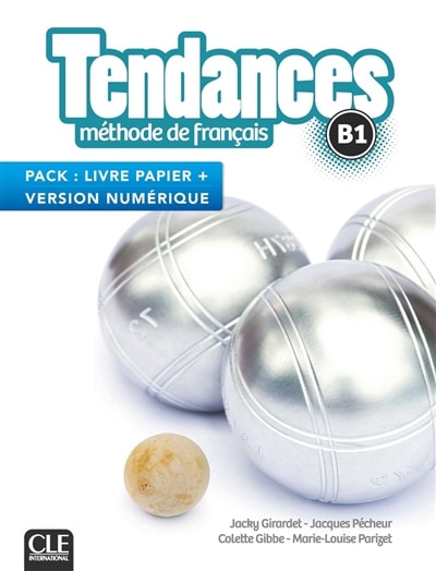 Couverture_Tendances, méthode de français, B1 : pack livre papier + version numérique