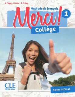 Couverture_Merci ! collège 1, niveau CECR A1 : méthode de français