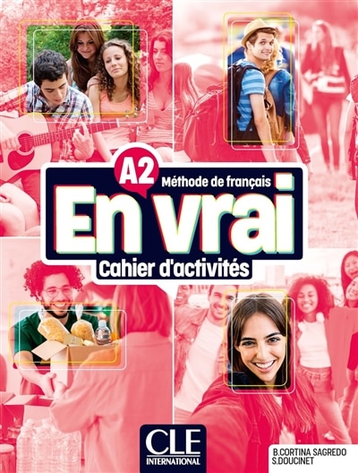 Front cover_En vrai, méthode de français A2