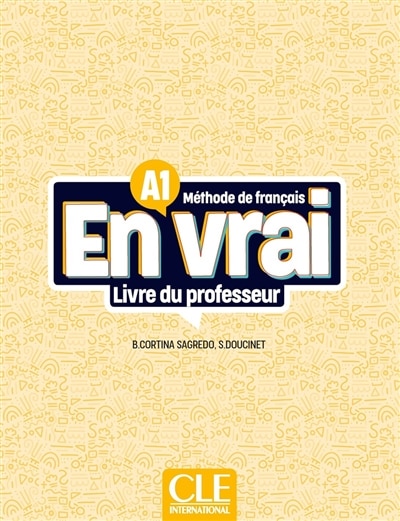 Couverture_En vrai, méthode de français A1 : livre du professeur