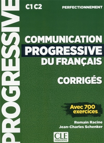 Couverture_Communication progressive du français, corrigés