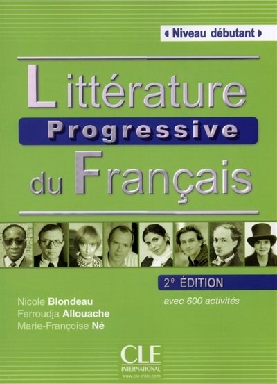 Couverture_Littérature progressive du français : niveau débutant : avec 600 activités