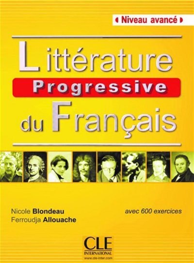 Couverture_Littérature progressive du Français Niveau avancé