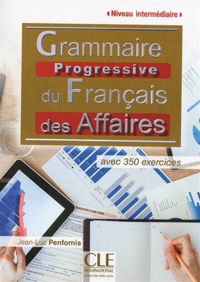 Couverture_Grammaire progressive du français des affaires Niveau intermédiaire