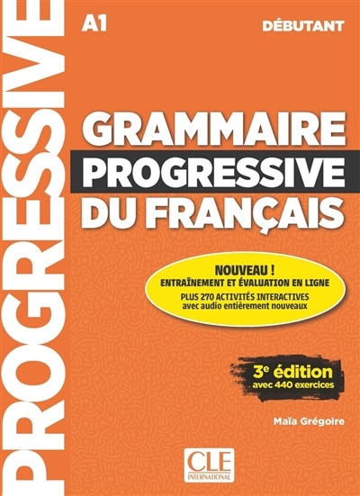 Grammaire Progressive Du Français: A1 Débutant Book By Maia