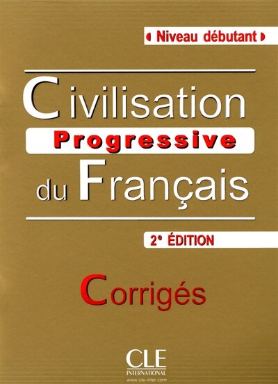 Couverture_Civilisation progressive du français, niveau débutant