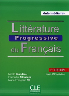 Couverture_Littérature progressive du français niveau intermédiaire, avec 650 activités