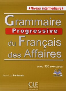 Couverture_Grammaire progressive du français des affaires, niveau intermédiaire