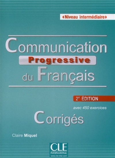 Couverture_Communication progressive du français, niveau intermédiaire