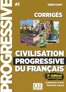 Couverture_Civilisation progressive du français, corrigés