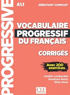 Front cover_Vocabulaire progressif du français, corrigés