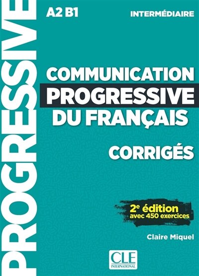 Front cover_Communication progressive du français, corrigés