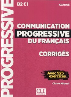 Front cover_Communication progressive du français, corrigés