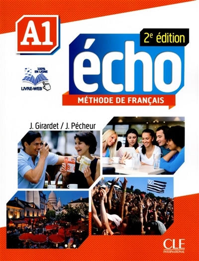 Couverture_Echo A1, méthode de français